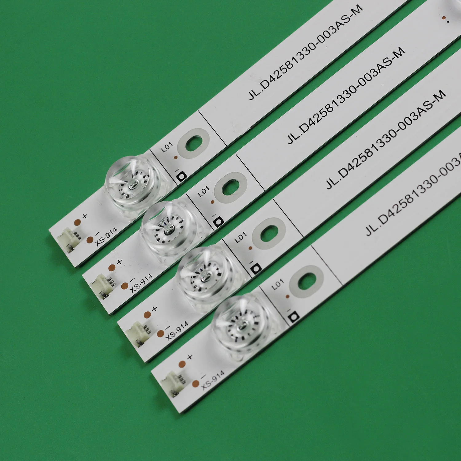 Tira Conduzida da Luz de Fundo para Hisense 43 tv tv Jl.d42581330003as-m 43h6e H43a6100 43rge Jhd425s1u51-t0 para Panasonic Th43fx500c - Imagem 5