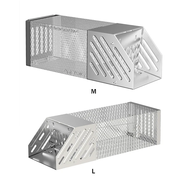 ExHanoi-Piège à souris vivante en acier inoxydable réutilisable, piège à  rats, rongeurs et rats domestiques