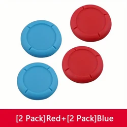 Universal Thumb Grip Replacement Cap (Red and Bkue)