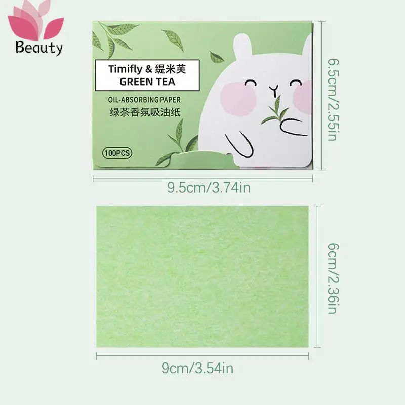 300 Pcs Portable Premium Face Oil Blotting Paper Facial Cleanser Sheets For Face Makeup Friendly Blotting Paper 6