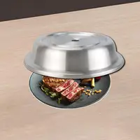 Cheese Melting Dome, Convenient Accessories Teppanyaki Grill Lid for Steaming Vegetable Grilling Steak, Griddle Grill Cooking, 3