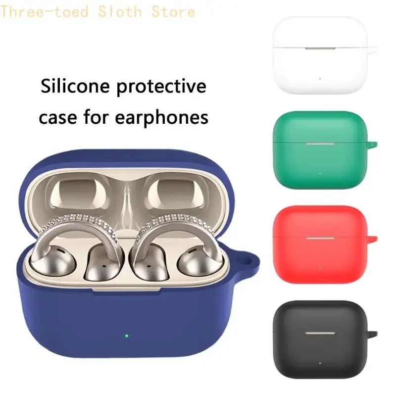 Flexible Soft Silicone Shockproof Earbud Protector Case - Scratch Resistant Sleeve