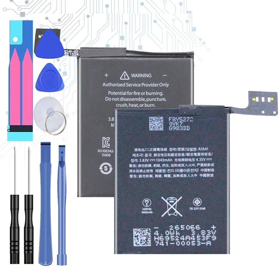 Batteria Per Apple Ipod Touch 6A 6 Generazione 6 G A1641/Nano 6 6Th 616-0531 8/16 Gb 616-0229/Glassic Gen 5 6 7 Th 80/120/160Gb