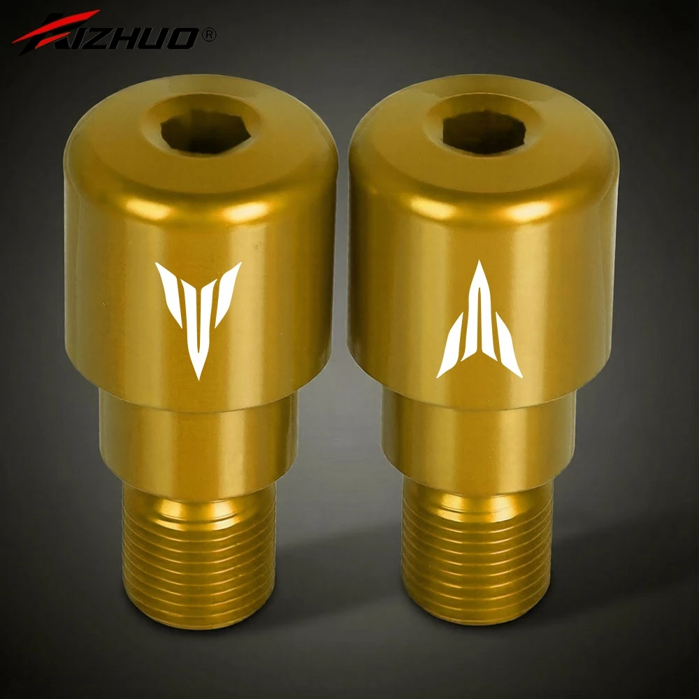 For YAMAHA MT-07 MT-09 MT-10 MT-125 MT07 MT09 MT10 MT125 2014-2023 Motorcycle Hand Bar Ends Handlebar Grips Caps Handle End Plug