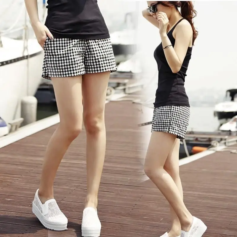 Womens Shorts Running Boxer Short Pants for Women To Wear with Belt Fitness Work Baggy Loose Sport Sports Gym Office Classic XL