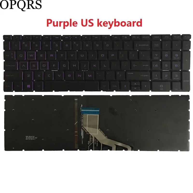 Purple US backlit