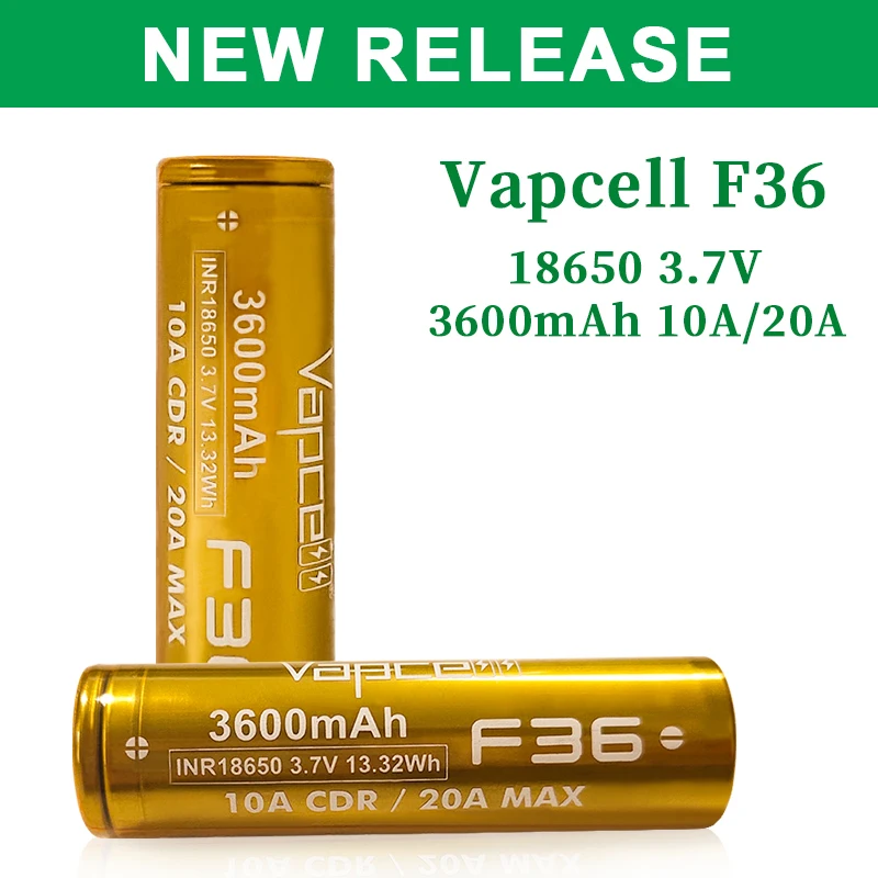 Batteria al litio originale di grado A Vapcell 18650 N40 4000mah F38 3800mah N36 3600mah F36 3600mah M35 3500mah celle ricaricabili - Image 4