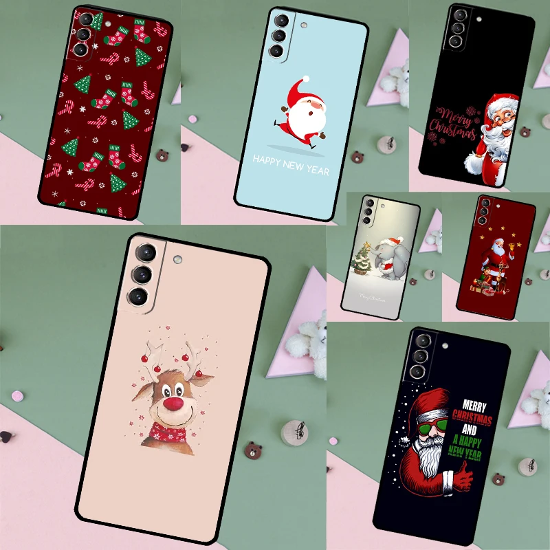 Boże Narodzenie Nowy Rok Na Prezent Etui Na Telefon Samsung Galaxy S22 Ultra S21 Fe S20 Fe S8 S9 S10 S23 Plus Note 10 20 Ultra