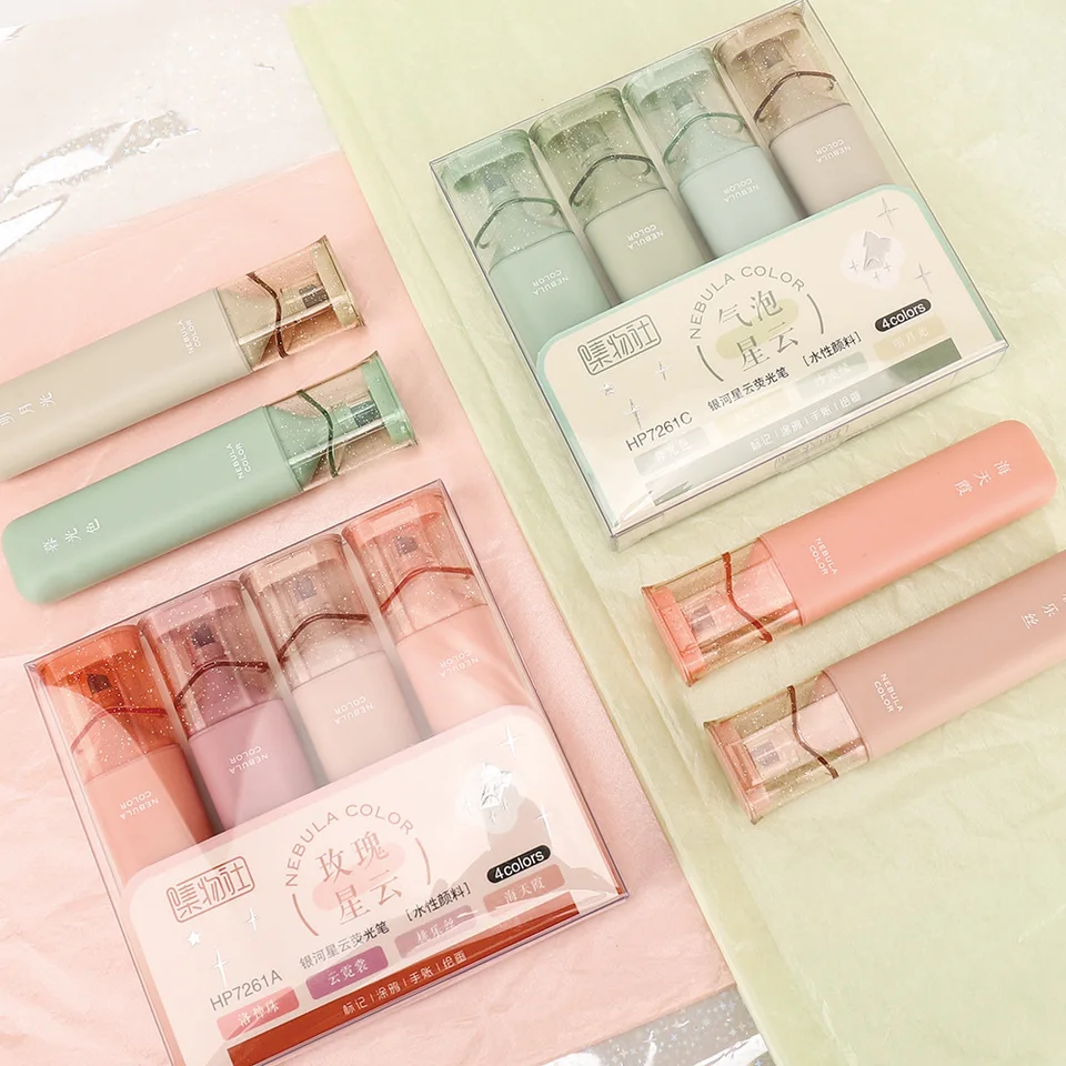 ペンセット まとめ売り きらびやかなペンセット,4色,ペン,フラッシュマーカー,スクラップ