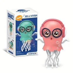 Enchanting Dancing Octopus: Interactive Musical Light - Up Toy for Stress Relief and Home Decor (Pink)
