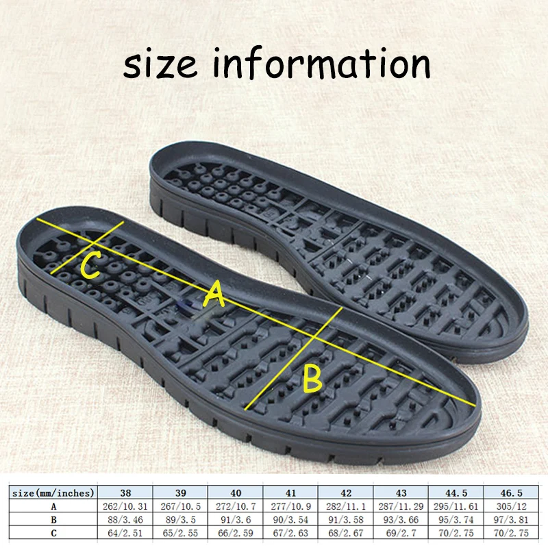 1 Pair Rubber Anti-wear Shoe Sole Repair Non-slip Thick Shoe Patch Sole Repair Materials Replacement Sew-on Diy Accessories sewing tools,shoe repair stickers