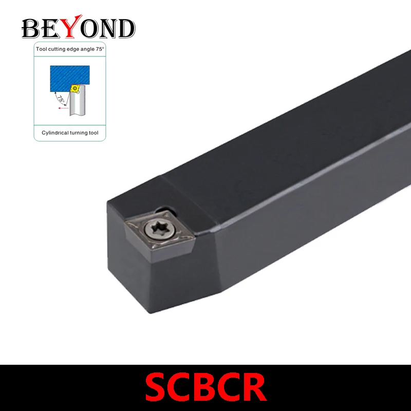 

BEYOND SCBCR SCBCL 12mm SCBCR1212H09 SCBCR1616H09 SCBCR2020K09 SCBCR2525M09 SCBCR2525M12 Turning Tool Holder CNC Cutter Shank