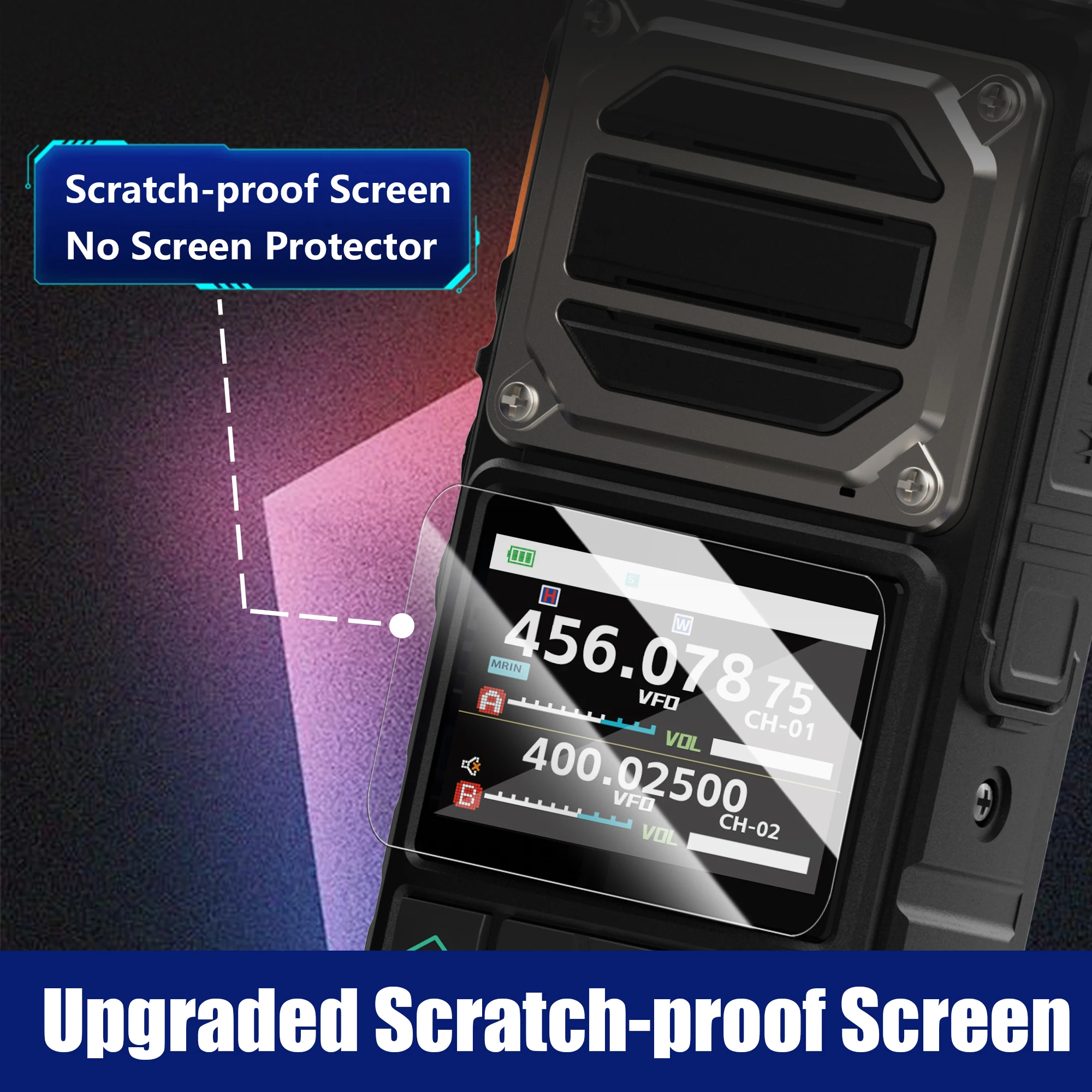 New UV-25 Pro GPS Walkie Talkie 10W 2.0inch LCD Screen Man Down Alarm Wireless Copy Frequency USB C Charger Update UV-25M Radio 5