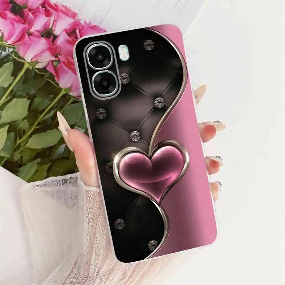 Cute Patterned Matte Soft Silicone Phone Case