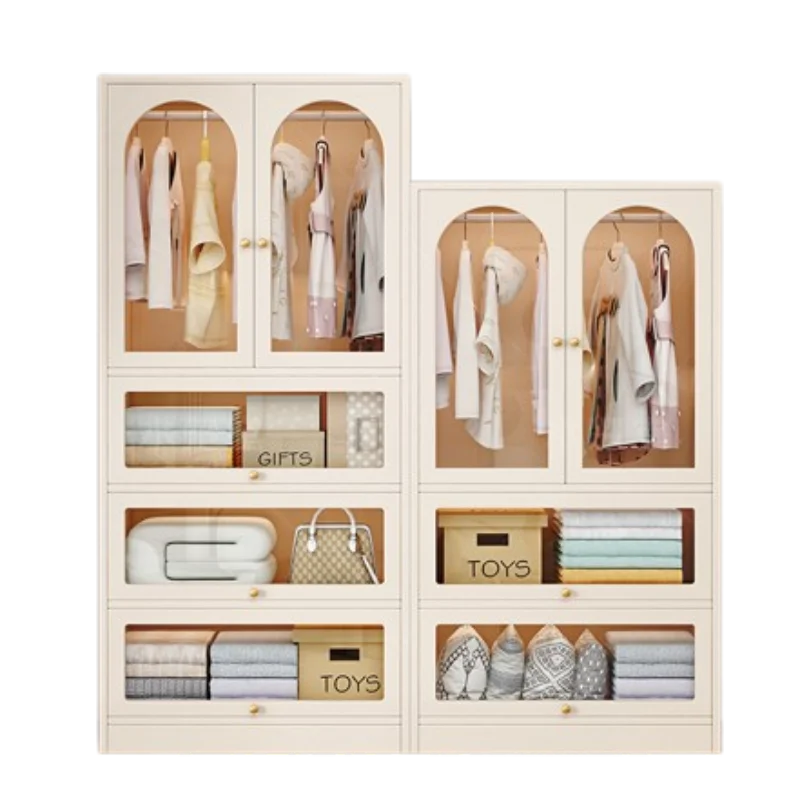 Shelves Children's Wardrobes Organizer Drawer Hangers Wardrobes Closet Bedroom Dressers Penderie Enfant Room Furniture CY50CW