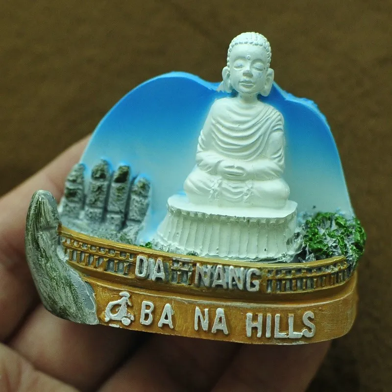 Фото Вьетнамская пагода ханая шампа, вьетнамская 3d-магнитная наклейка на холодильник, туристические сувениры, магнитные наклейки на холодильник, подарок №4