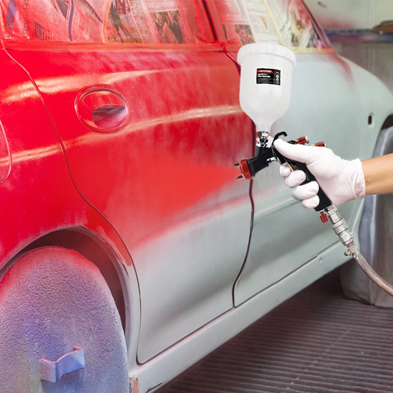 Spray Gun AEROPRO A610 LVLP Spray Gun Car Painting Gun R500 Air Spray 1.3mm 1.4mm 1.5mm 1.7mm 2.0mm Airbrush Pneumatic Airbrush Spray Gun Paint Spray Gun