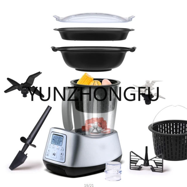 Multifunction Cooking Food Processor Robot De Cocina Thermo mixer All In One  Appliance Thermomixer T6 Termo Cooker - AliExpress