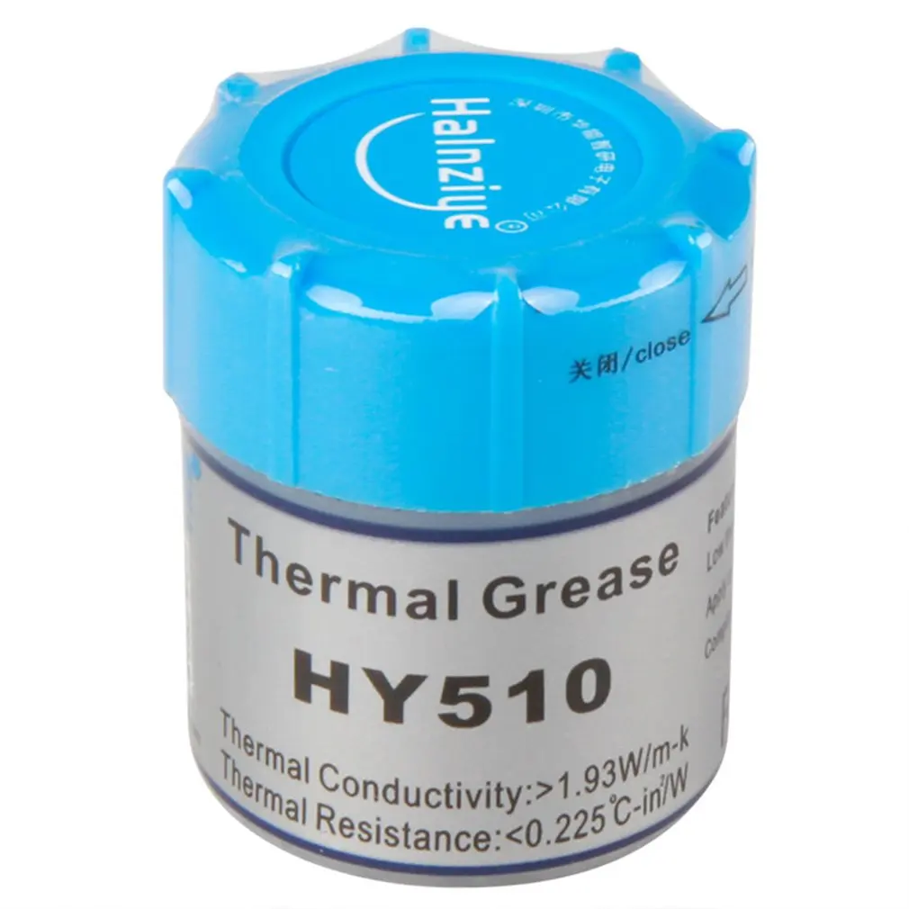 

10g Silicone Thermal Paste Heat Transfer Grease Heat Sink CPU GPU Chipset Notebook Computer Cooling Cream Grease Paste