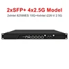 1U Rack Firewall Network 4x i226-V 2.5G+ 4x i226-V 2.5G Intel i3-N305 N100 DDR5 mSATA Soft Router Mini PC Nas Server 2
