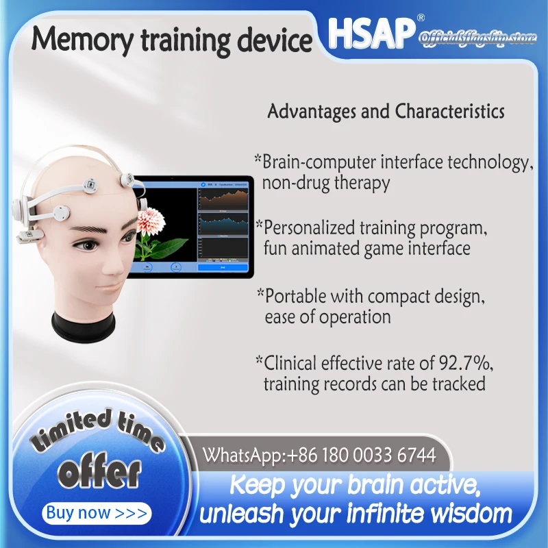Portable memory training device for Children/student brain function development and Alzheimer's disease prevention and treatment