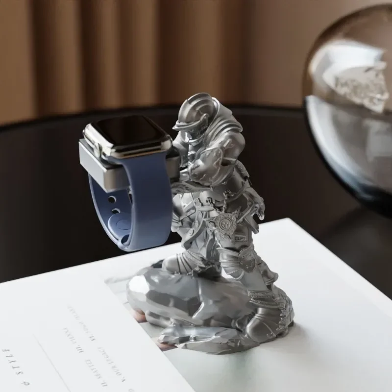 Resin Apple Watch Stand Creative Figure Hand Support Apple Watch Holder Storage Base for Watches Desktop Accessories