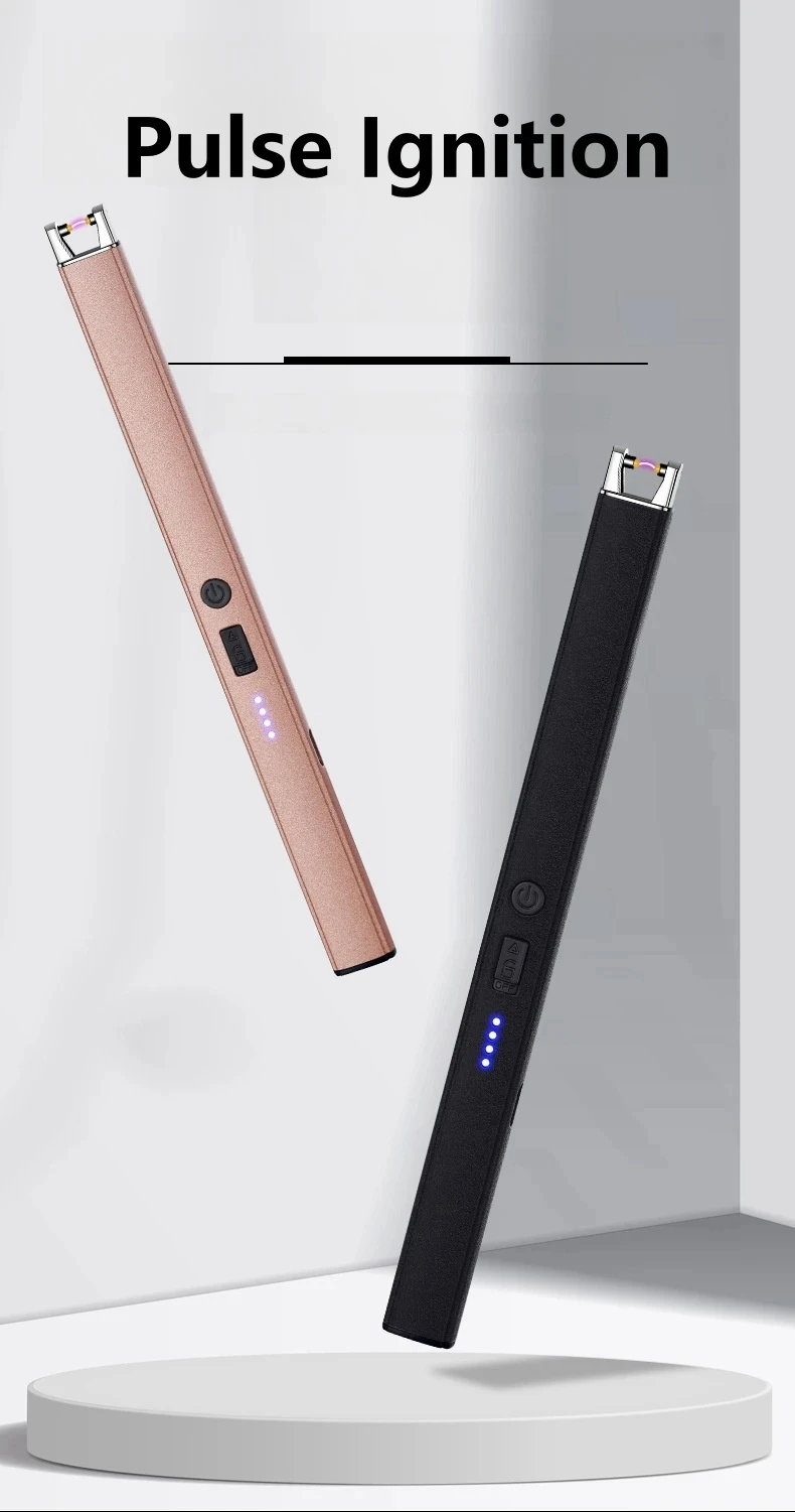 Description Picture 2 of itemPortable Electric Type-C Rechargeable Arc Lighter Home Candle Gas Stove USB Pulse Plasma Windproof Flameless Safety Ignition Gun