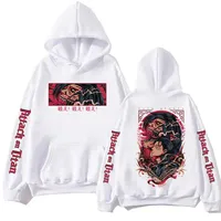 Anime Attack on Titan Eren Hoodie Harajuku  Pullover Tops Man Woman Sweatshirt Fans Gift 2