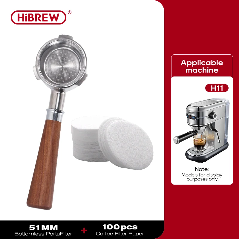 هاي برو بورتافلتر قهوة مكينة اسبريسو 51/58 مم