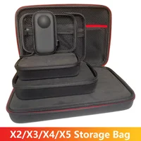 X5/X4/X3/X2 Storage Bag Portable Carrying Case Protective Box For insta360 X5 X4 X3 ONE X2 Action Camera insta 360 Accessories