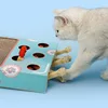 Cat Toy Whack-a-Mole Cat Scratching Board Toy Grinding Claw Rest Play Funny CatInteractive Multifunctional Cat Supplies 2