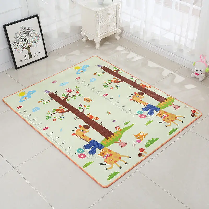 Baby Play Mat Children Picnic Mat Waterproof Outdoor Indoor Carpets Gift Educational Kids Rug Activity Game Gym Toy 120*90cm - 5