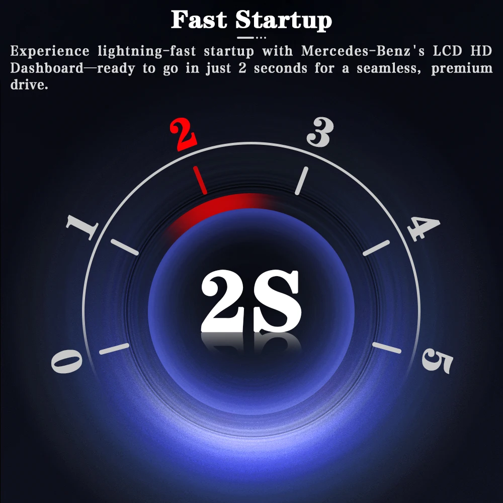 AUTOTOP 12,3" verbesserter Auto-LCD-Tachometer für Mercedes Benz C GLC-Klasse W205 X253 W446 2016-2019 NTG 5.0, HD-Digital-Armaturenbrett – Detail 6