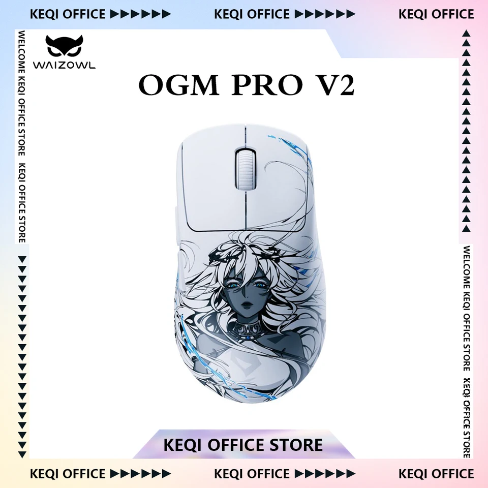 Waizowl OGM Pro V2 Hades Gaming Mouse Customize Wireless