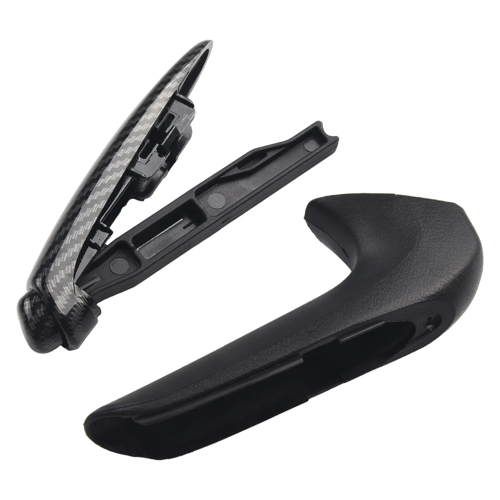 Car Front Hand Brake Trim Cover Fit For-Honda Civic Coupe Sedan 2006-2011 Carbon Fiber Car Accessories Handbrake Parts