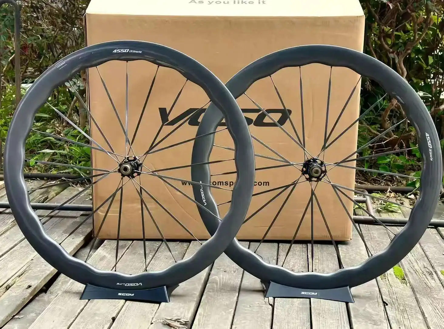 FULCRUM BICI DA Corsa Set Ruote Velocità 55T Carbonio Tubular C17 Campy
