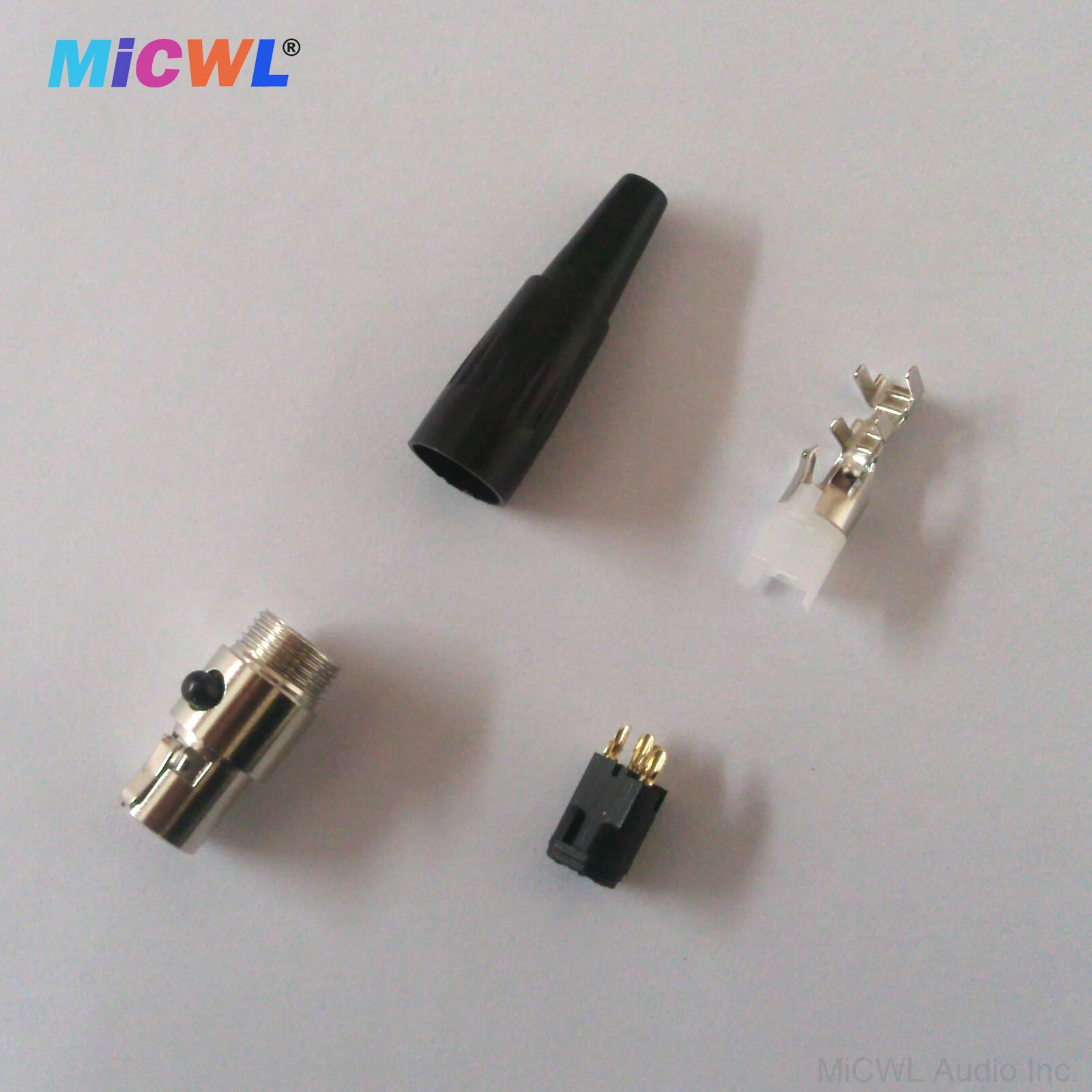 10 미니 Xlr 암 TA4F XLR 오디오 마이크 커넥터 마이크 어댑터, 슈어 헤드셋 라발리에 DIY 부품용 미니 Q-G