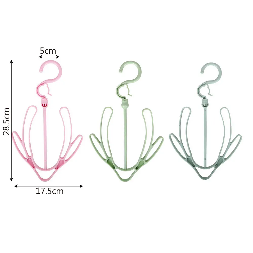 Description Picture 6 of itemMultifunctional Shoes Drying Hanger Drying Rack Windproof Rotatable Balcony Scarf Necktie Shoe Hanging for Home Storage Organize