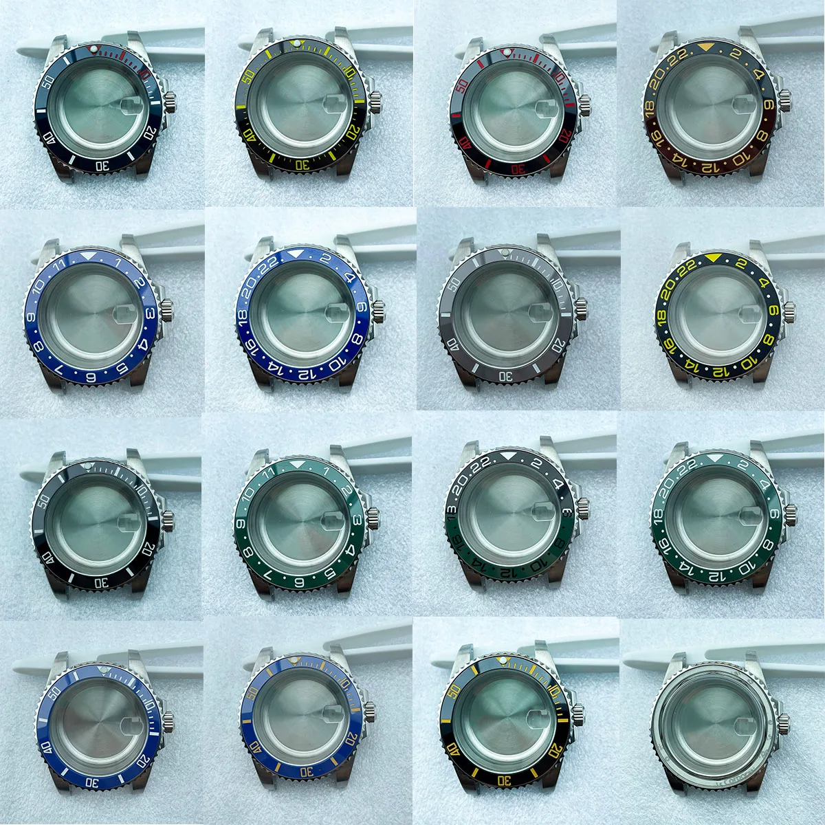 

904L stainless steel case suitable for NH35 NH36 miyota8215 movement sapphire glass case Waterproof 40mm case and bezel, can be