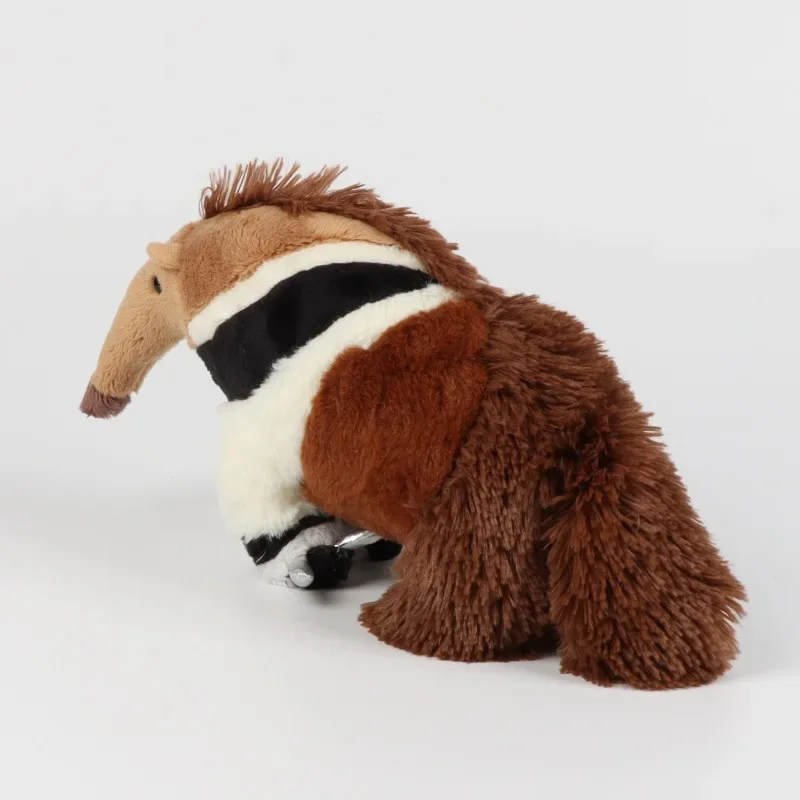 Simulated Animals Giant Anteater High Fidelity Cute Plushie Plush Toys Lifelike Animals Stuffed Doll Kawai Toy Gifts For Kids