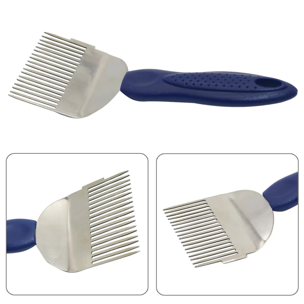 18 Needle Honey Shovel Uncapping Honey Scraper Honeycomb Hive Beekeeping Forks knife Stainless Steel Pin Apiculture Tool