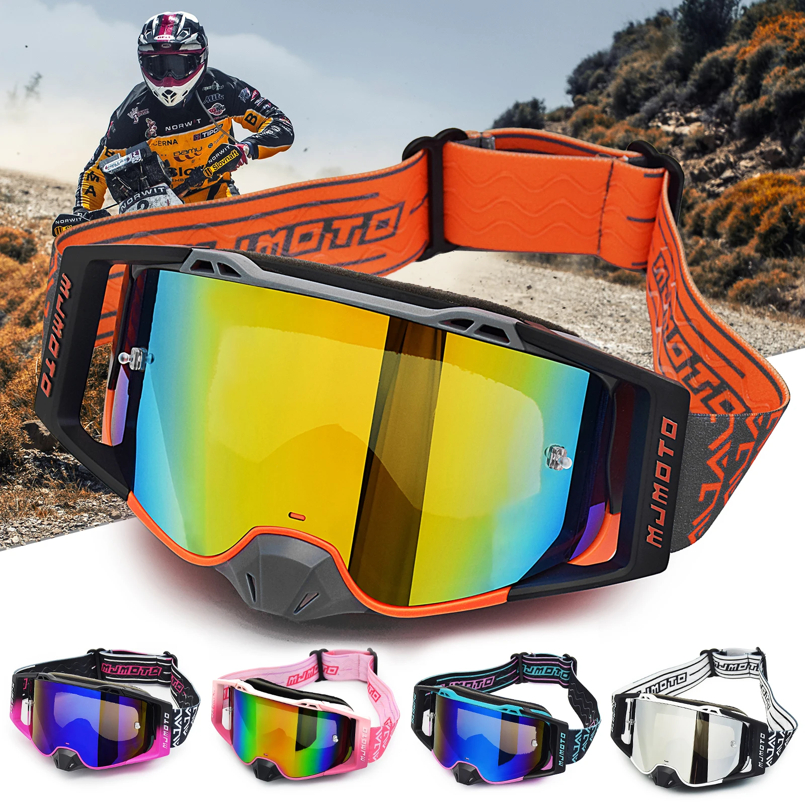 MJMOTO �귣�� ������� �Ȱ� ��Ʈ ����, UV ����, ����, ��ǳ, �����ε� ��Ű ����ũ�ν� ����, MX ATV DH 