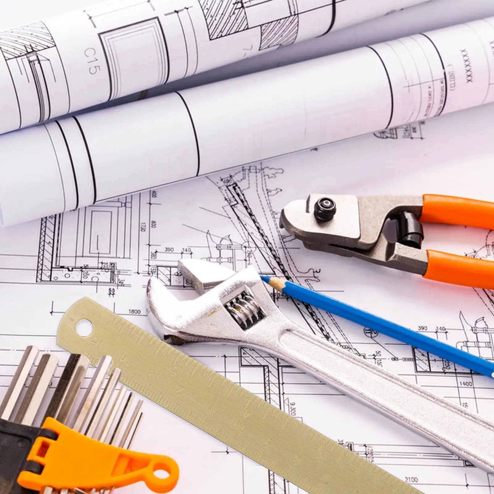 학생, 교사, 디자이너, 엔지니어, 건축가, 예술가를 위한 다기능 자(定規) 도구, 그림 그리기 및 측정 도구, 전문가용