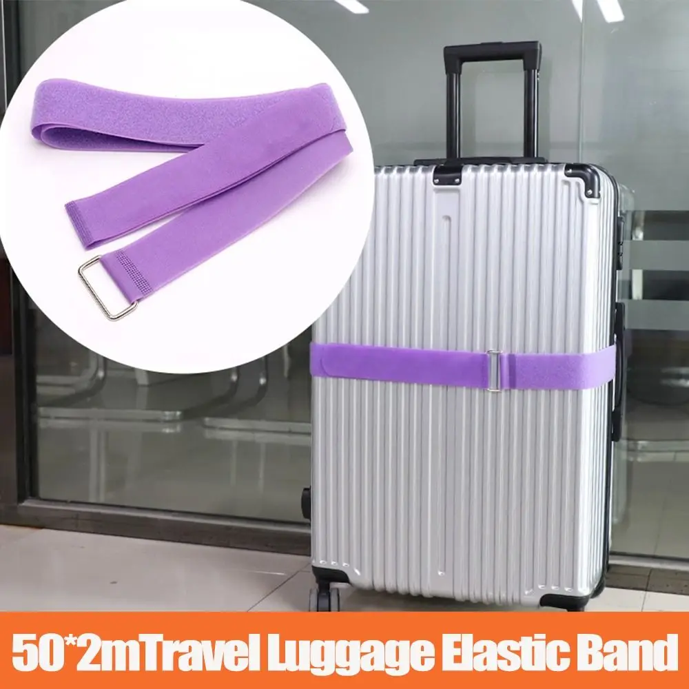 Tying Rope Travel Luggage Elastic Band Anti-lost Adjustable Luggage Safe Straps Fixed Baggage Belts Travel Accessories