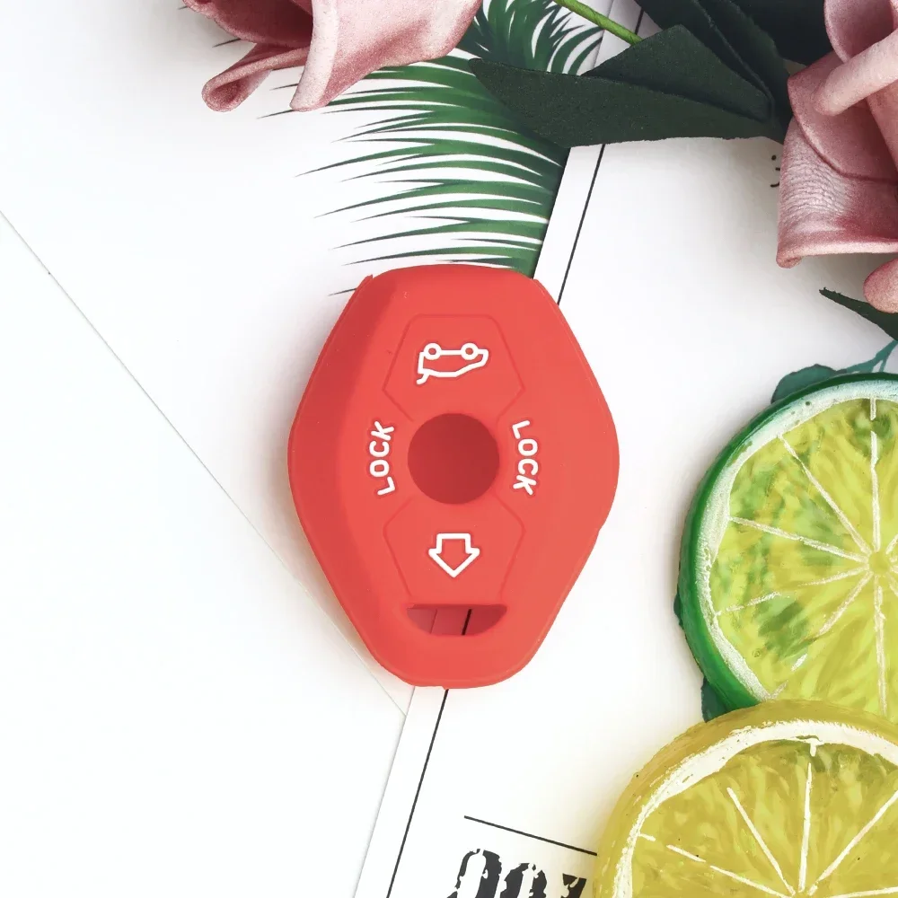Enhanced Car Key Shell Cover - 3-Button Replacement for BMW with EWS System Remote Keyless Entry