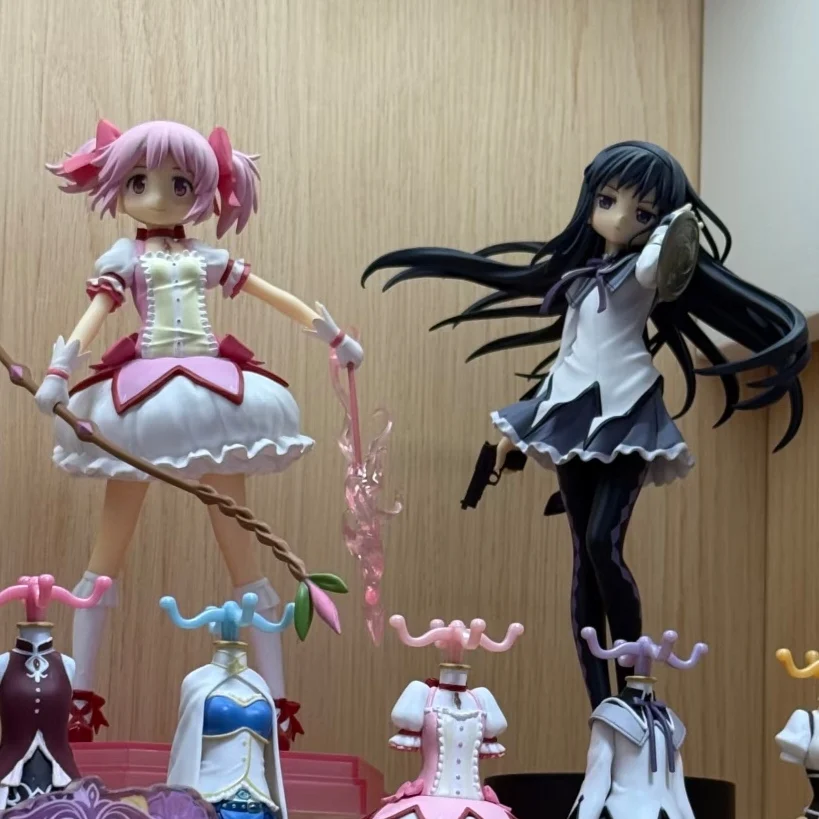 Figurine d'action Anime Magical Girl 22 cm - Kaname Madoka et Akemi Homura - Modèle de collection Kawaii Loli - Jouet Cadeau 5
