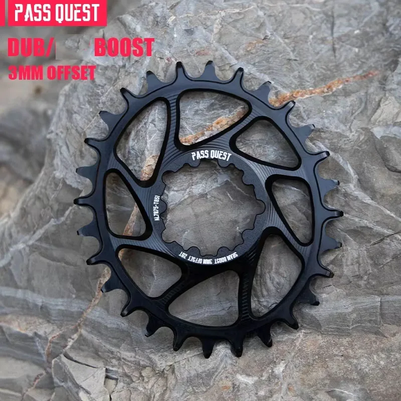 パスクエスト-sram xx1用オフセットチェーンリング、イーグルクランク