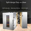 Fruit Vegetable Dryer Household Commercial Food Dehydrator Machine Stainless Steel Meat Drying Maker 3