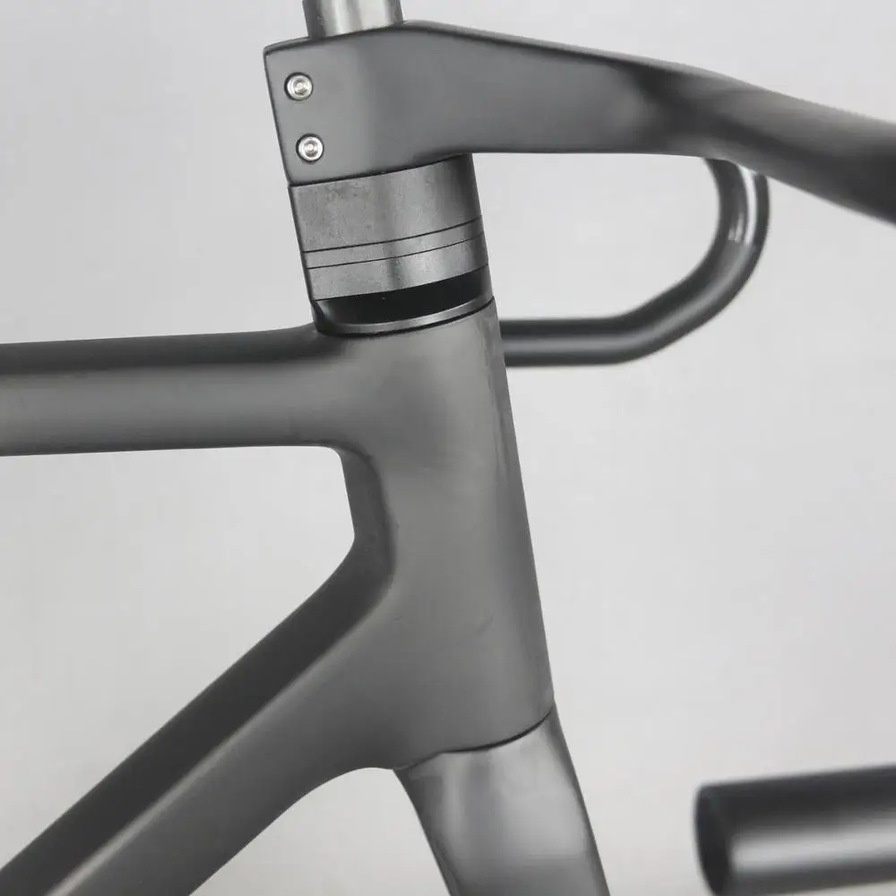 Tantan carbon frame new T1000 light weight carbon road disc bike frame bicycles full internal cables FM639