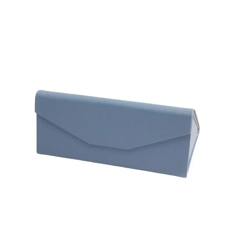 DIY Black Triangle Sunglasses Case - Waterproof, Portable, and Foldable Design